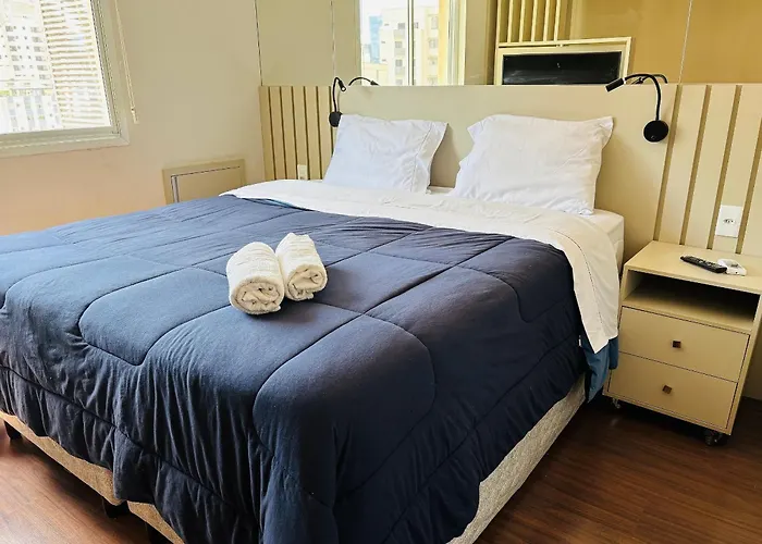 Morada Executive Vila Olimpia II - Flat Em Hotel Moderno Em Bairro Nobre