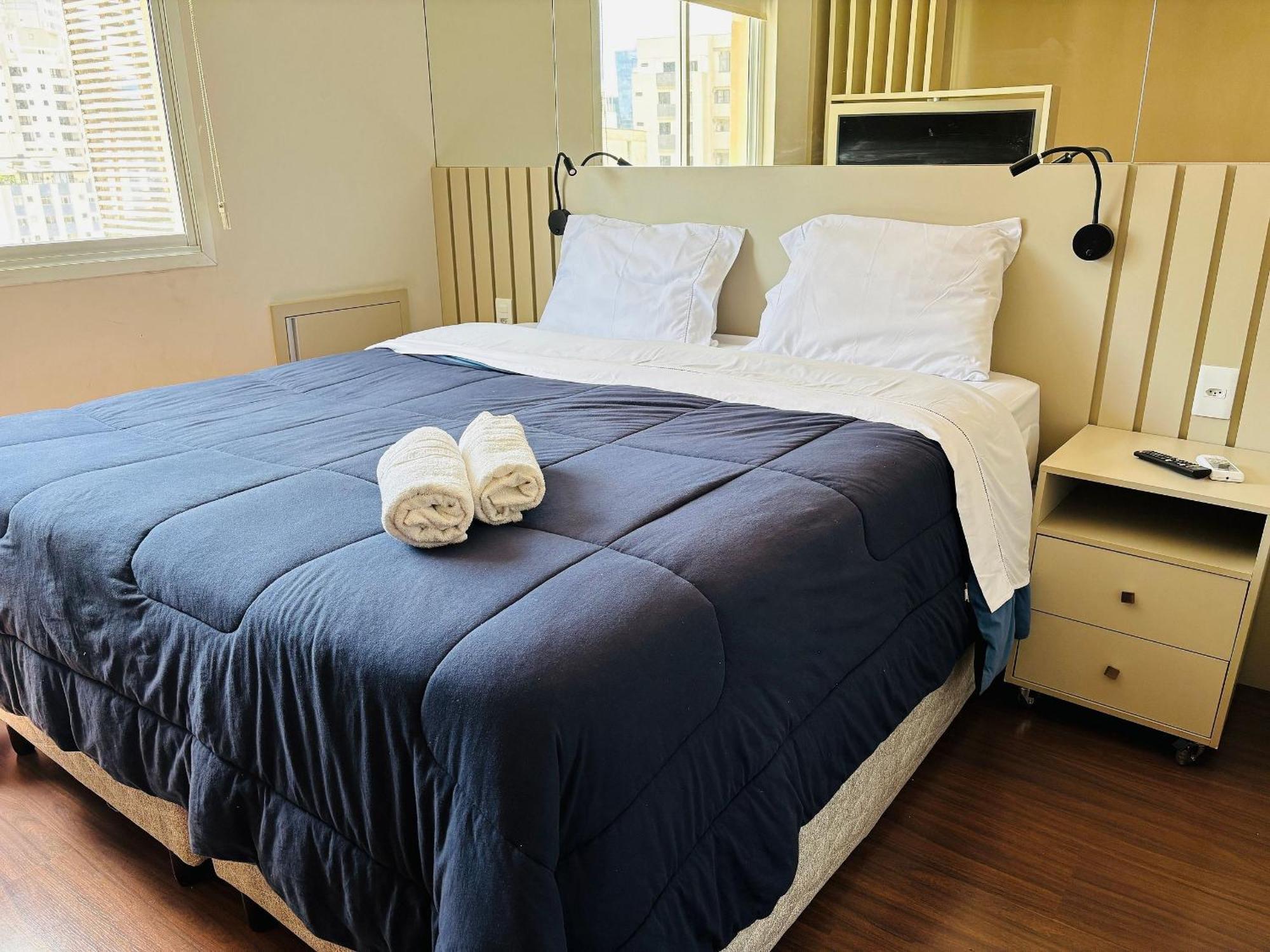 Morada Executive Vila Olimpia II - Flat Em Hotel Moderno Em Bairro Nobre São Paulo